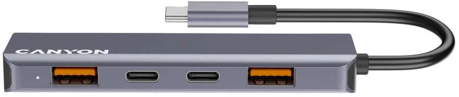 CANYON hub DS-18 5in1 USB-C Pilkas