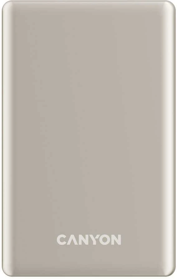 Canyon OnPower 510 slim MagSafe 10000 mAh PD 20W smėlio spalva