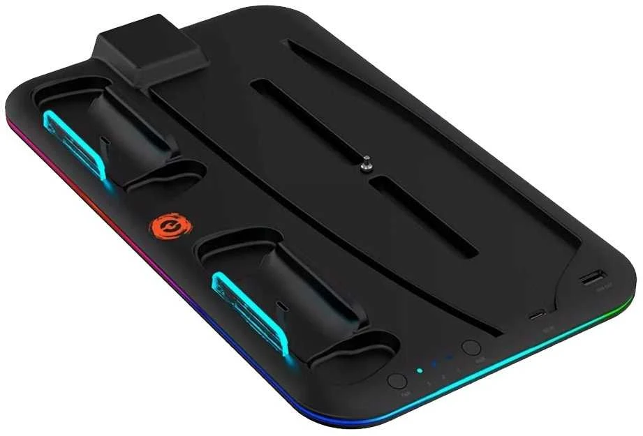 CANYON šaldymo stovas CS-5 RGB PS5 Charge Juodas