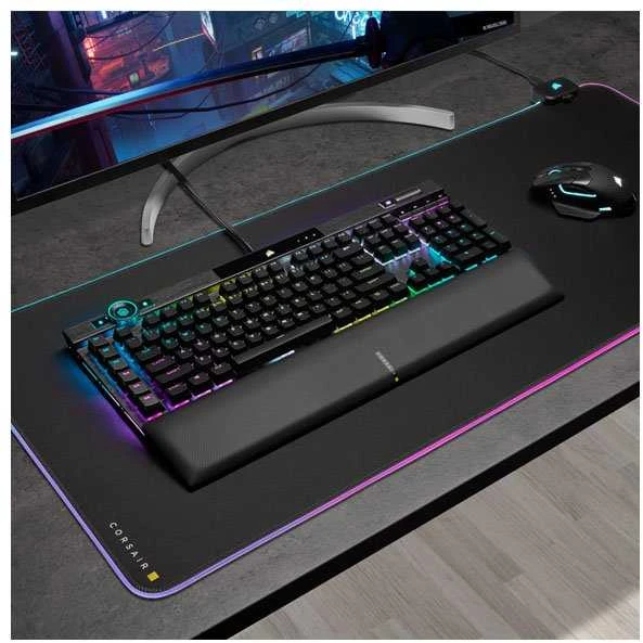 Pelės kilimėlis žaidimams Corsair MM700 RGB Extended Mouse Pad, 930mm x 400mm x 4mm