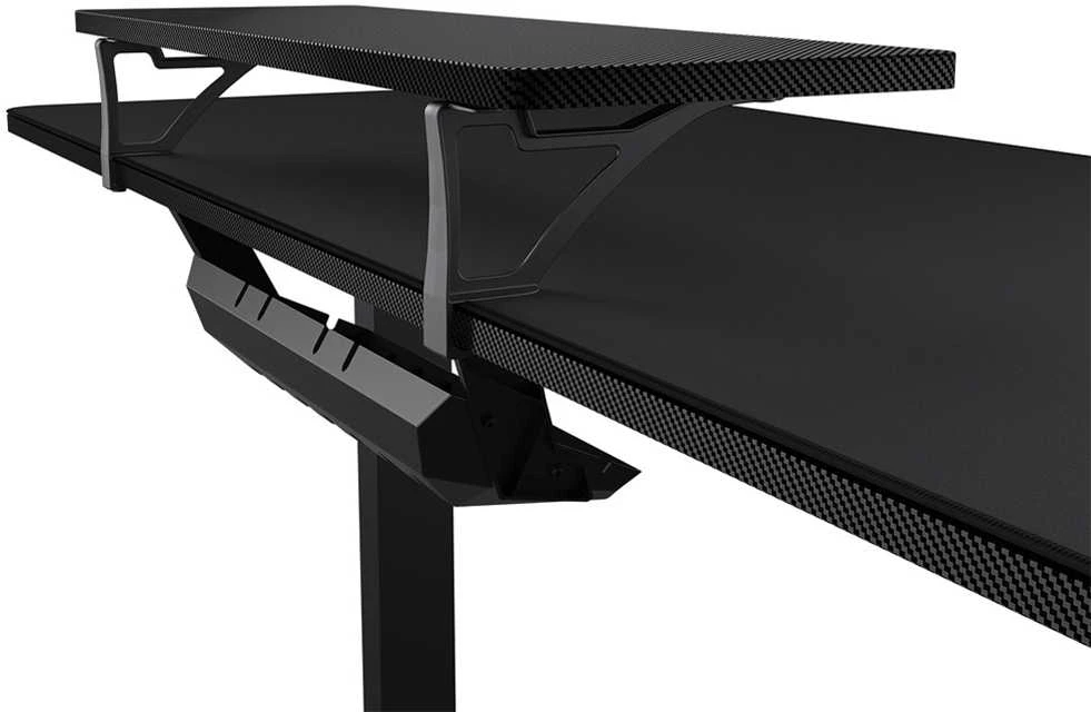 Elektrinis reguliuojamas kompiuterio stalas COUGAR E-STAR 140, juodas