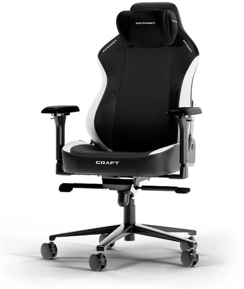 DXRACER Craft Series L C23 juodai-balta ergonominė kėdė
