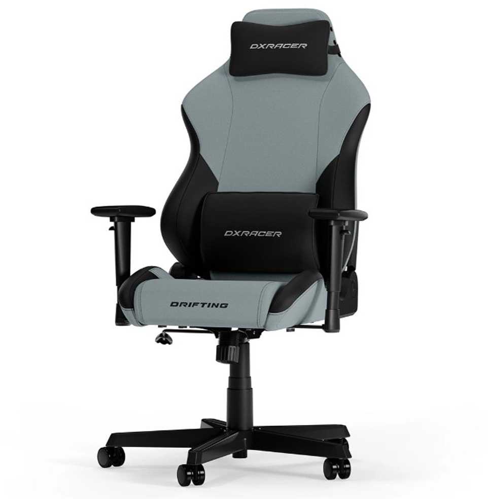 DXRACER DRIFTING L juoda/žydra ergonominė kėdė (medžiaginė)