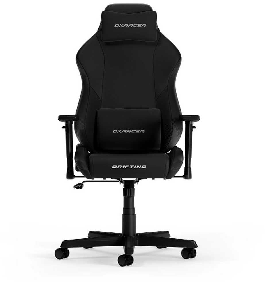 Ergonominė biuro ir žaidimų kėdė DXRacer DRIFTING L, EPU oda, juodos spalvos