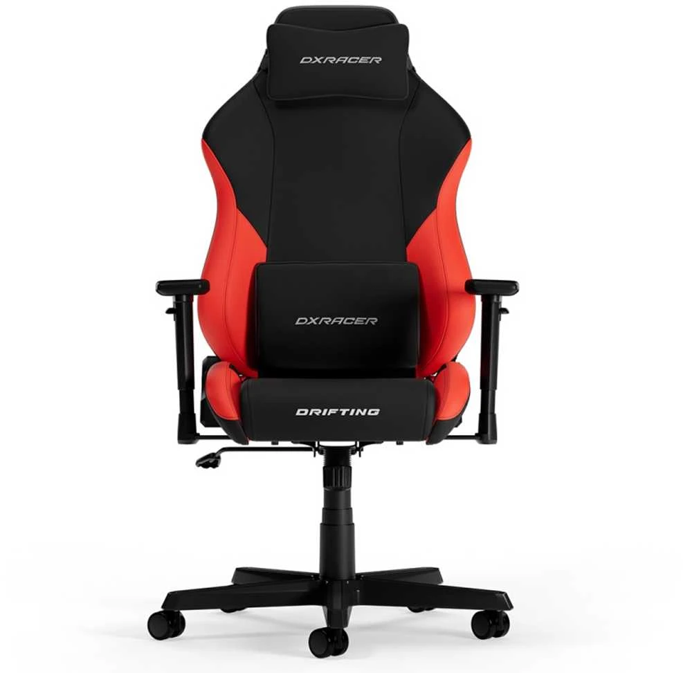 DXRACER DRIFTING L juoda/raudona ergonominė kėdė (epu oda)