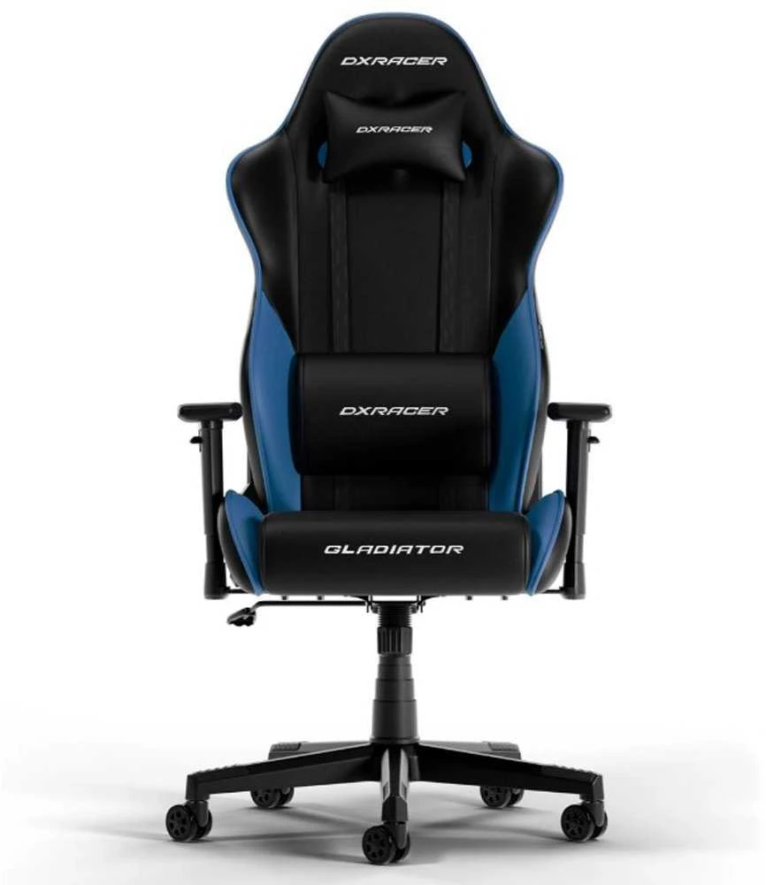 DXRACER Gladiator Series L N23 juodai-mėlyna ergonominė kėdė