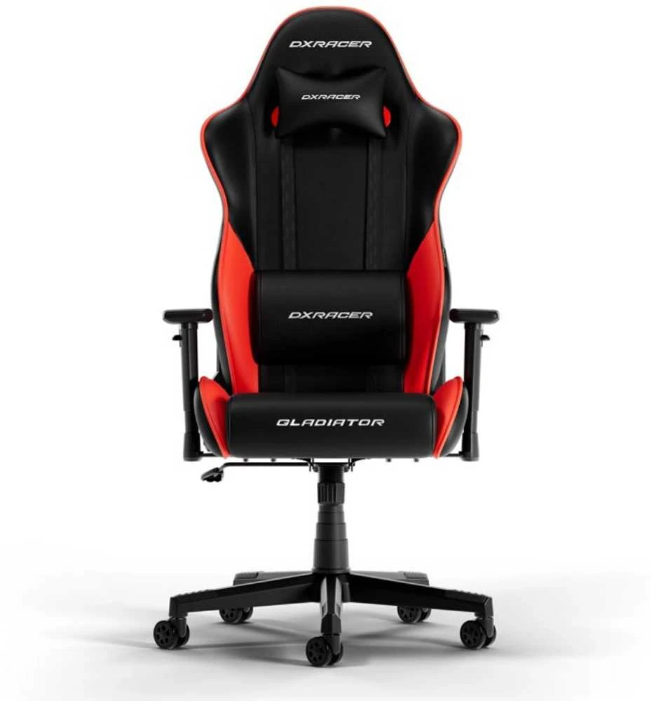 DXRACER Gladiator Series L N23 juodai-raudona ergonominė kėdė