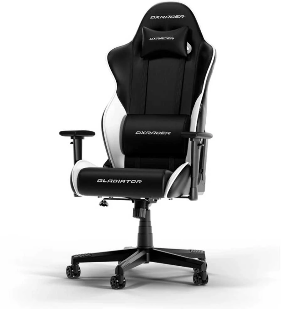 DXRACER Gladiator Series L N23 juodai-balta ergonominė kėdė