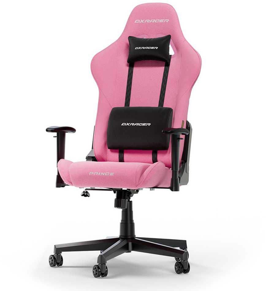 DXRACER Prince Series L rožinė ergonominė kėdė (F24-FBC-P)