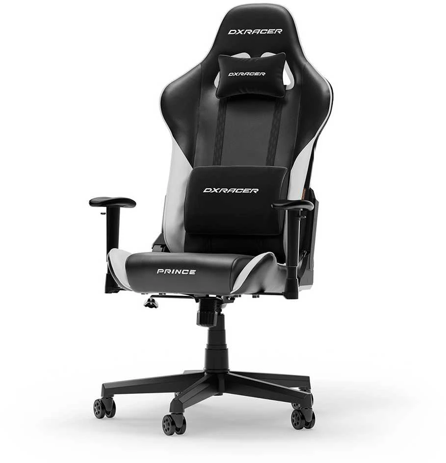 DXRACER Prince Series L juoda-balta ergonominė kėdė(F24-LTC-NW)