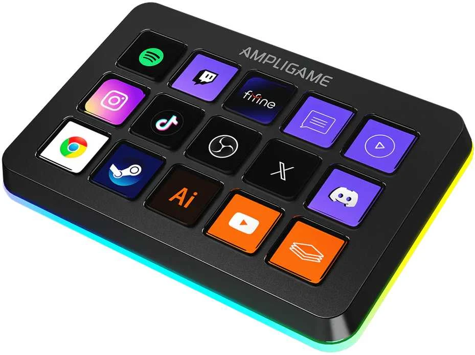 FIFINE AmpliGame D6 Stream Valdiklis | 15 keys