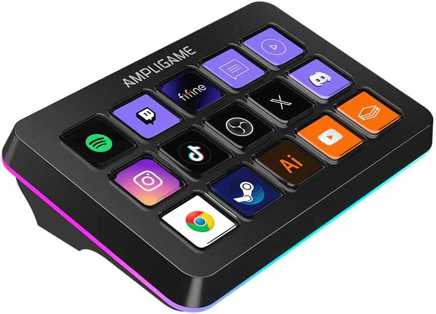 FIFINE AmpliGame D6 Stream Valdiklis | 15 keys