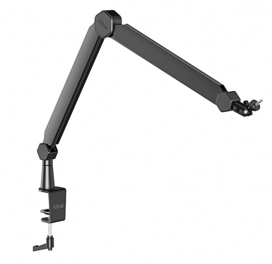 Fifine BM66 mikrofonas desk stand juodos spalvos