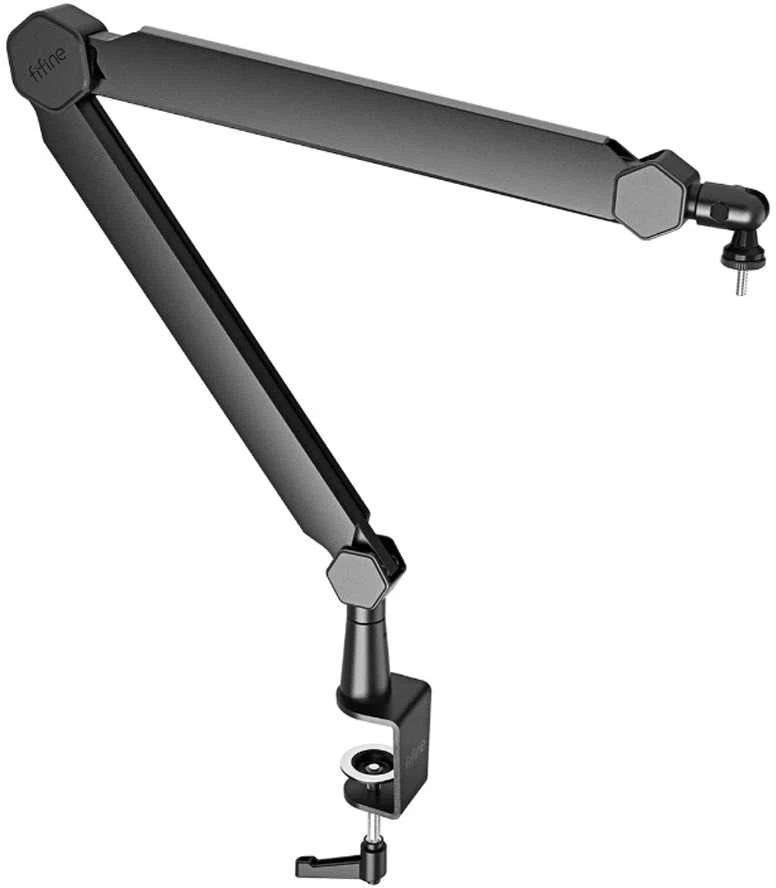 Fifine BM66 mikrofonas desk stand juodos spalvos