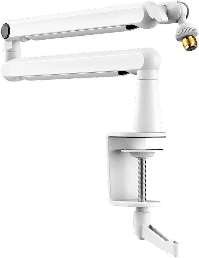 Fifine BM88W mikrofonas desk stand baltos spalvos