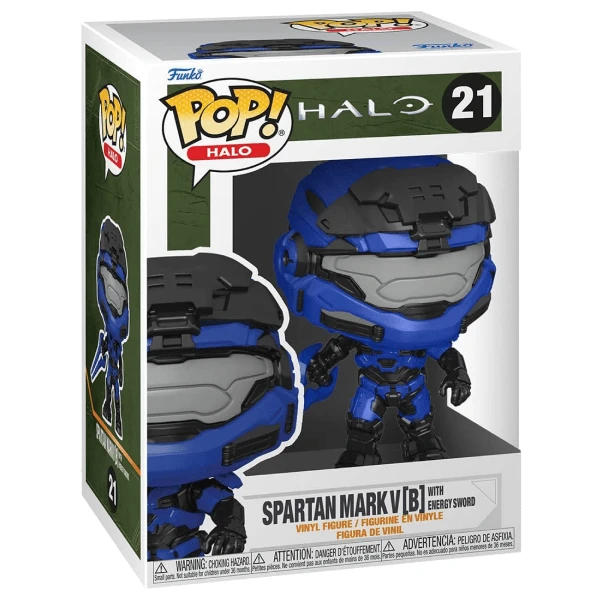 Funko POP! Žaidimai: Halo Infinite – Spartan Mark V[B] su Energy Sword vinilo figūrėle