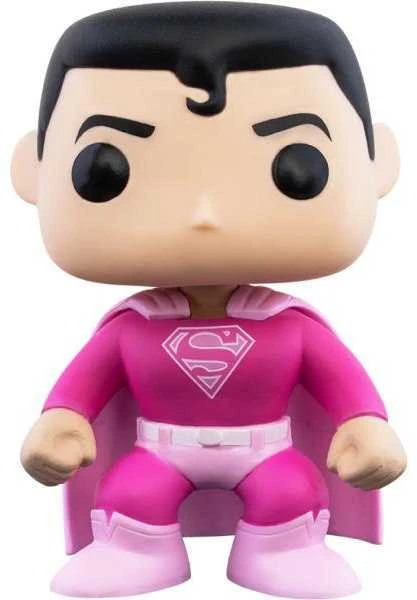 Funko POP! Heroes: DC Breast Cancer Awareness - Superman (Rožinė) Vinyl Figure