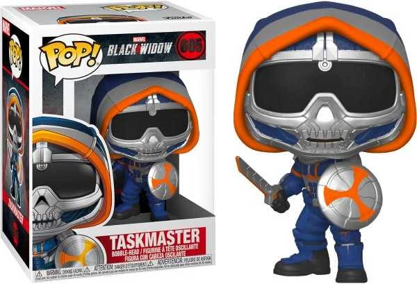 FUNKO POP! Vinilinė figūrėlė: Marvel: Black Widow - Taskmaster with Shield