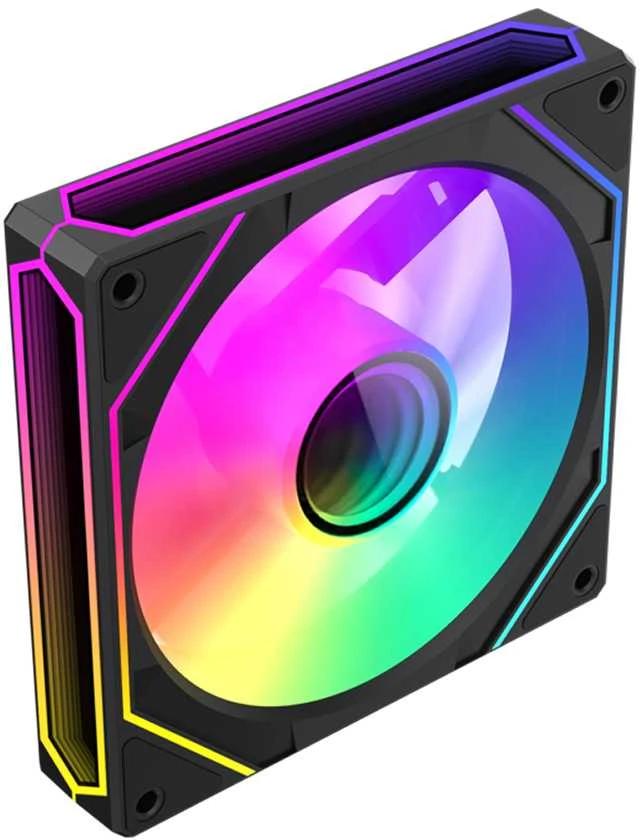 Gamemax Case Fan | FN12A-S8I | Juodas