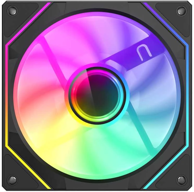 Gamemax Case Fan | FN12A-S8I | Juodas