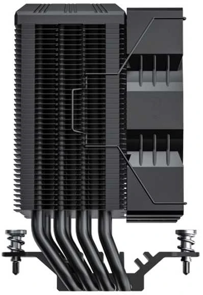 Gamemax CPU Air Cooler | GAMMA 90 DIGITAL BK | Juodas