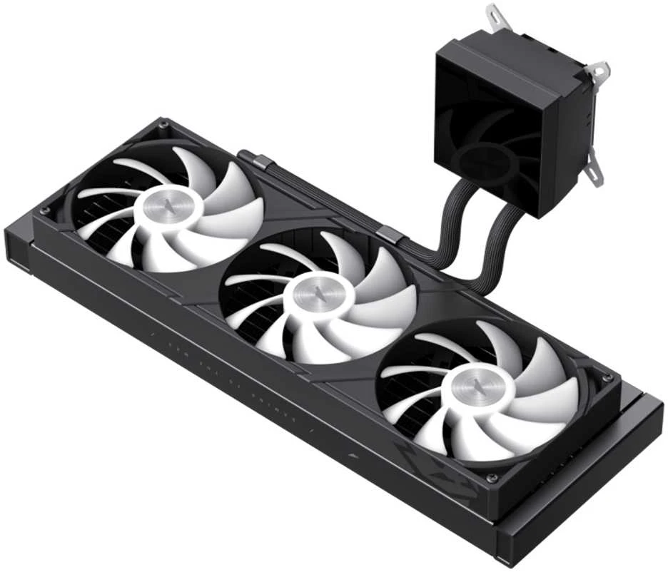 Gamemax CPU Liquid Cooler | GLACIER 360 LCD BK | Juodas