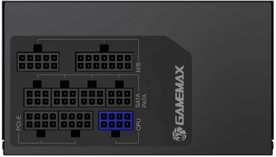 Gamemax maitinimo blokas | GX 750GF | 750 W | Auksinis | Pilnai modulinis