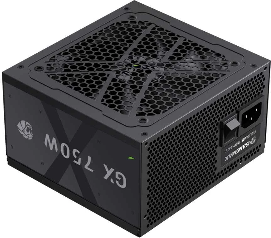 Gamemax maitinimo blokas | GX 750GF | 750 W | Auksinis | Pilnai modulinis