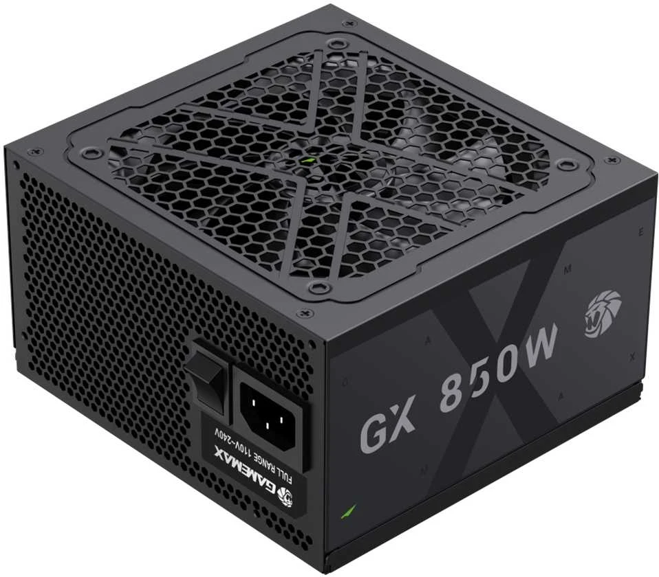 „Gamemax“ maitinimo blokas | GX 850GF | 850 W | Auksinis | Pilnai modulinis