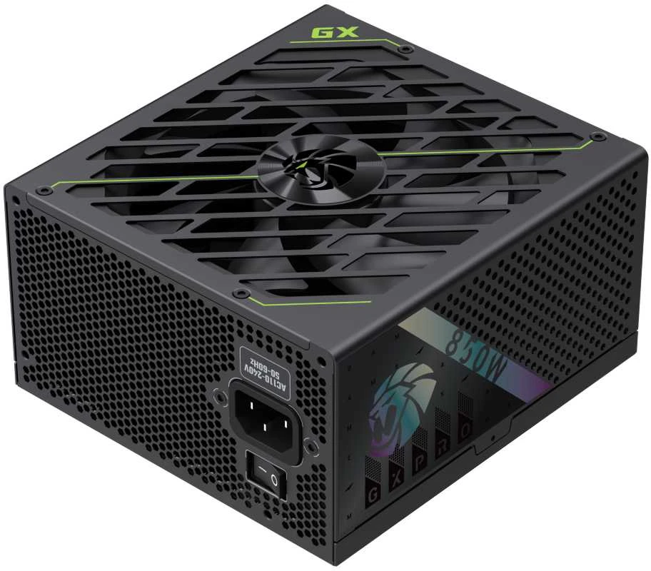„Gamemax“ maitinimo blokas | GX 850G | 850 W | Auksinis | Modulinis