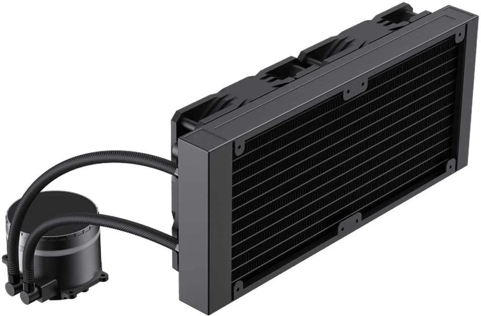 Gamemax CPU Liquid Cooler | ICEBURG 240 INFINITY | Juodas