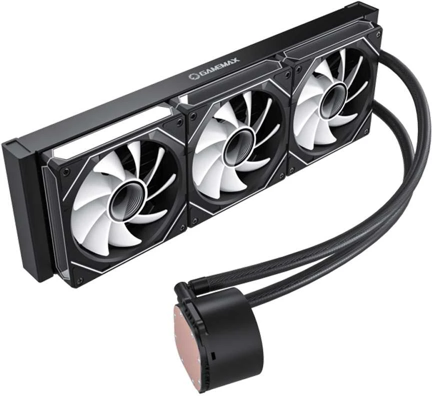 Gamemax CPU Liquid Cooler | ICEBURG 360 DIGITAL BK | Juodas