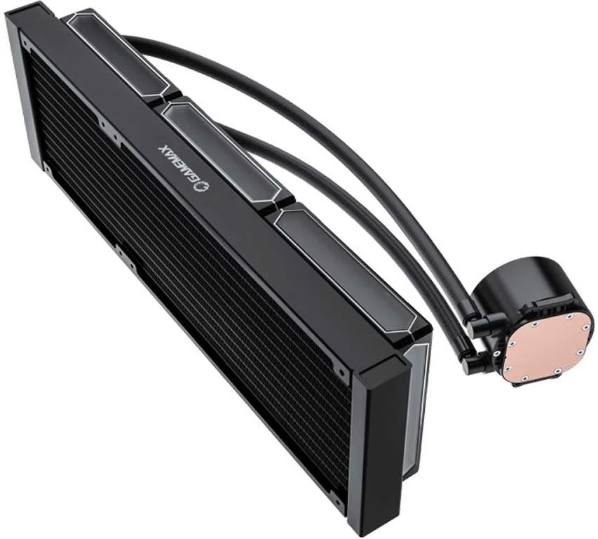 Gamemax CPU Liquid Cooler | ICEBURG 360 DIGITAL BK | Juodas