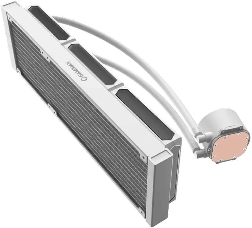 Gamemax CPU Liquid Cooler | ICEBURG 360 DIGITAL WH | Baltas