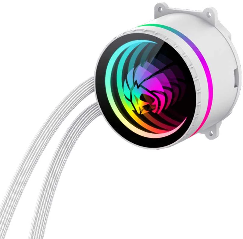 Gamemax CPU Liquid Cooler | ICEBURG 360 INFINITY WH | Baltas