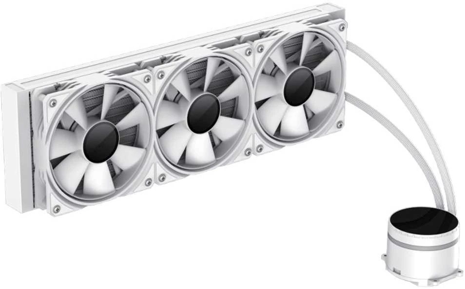 Gamemax CPU Liquid Cooler | ICEBURG 360 INFINITY WH | Baltas