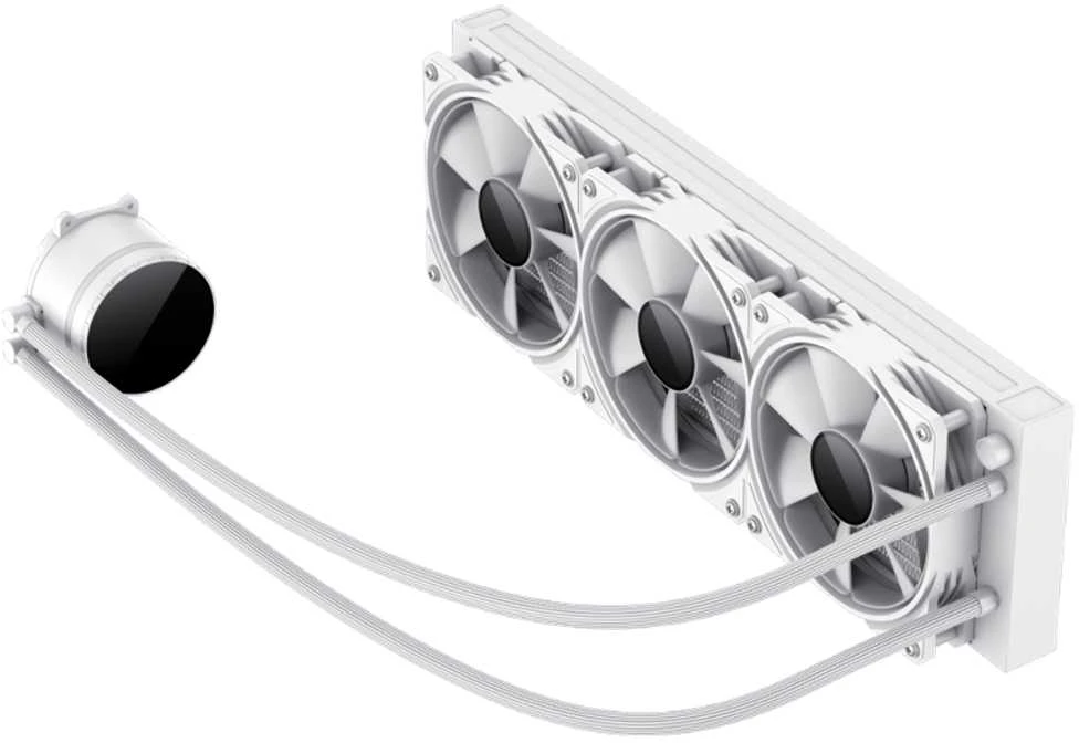 Gamemax CPU Liquid Cooler | ICEBURG 360 INFINITY WH | Baltas