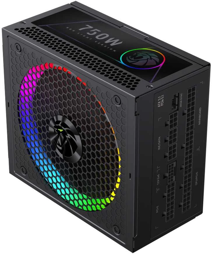 Gamemax maitinimo blokas | RGB PRO 750G | 750 W | Auksinis | Pilnai modulinis