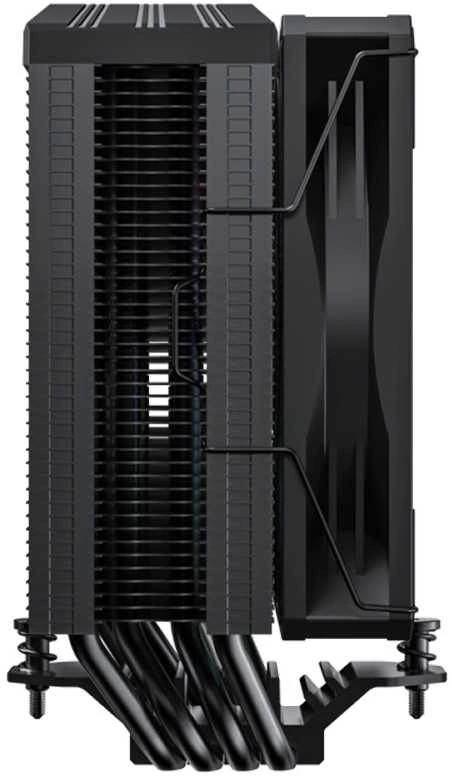 Gamemax CPU Air Cooler | SIGMA 520 DIGITAL BK | Juodas