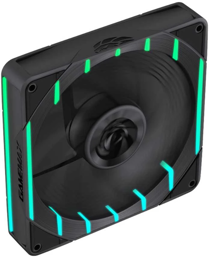 Nezatříděno Gamemax Case Fan | TORNADO T12 ARGB-R | Juodas
