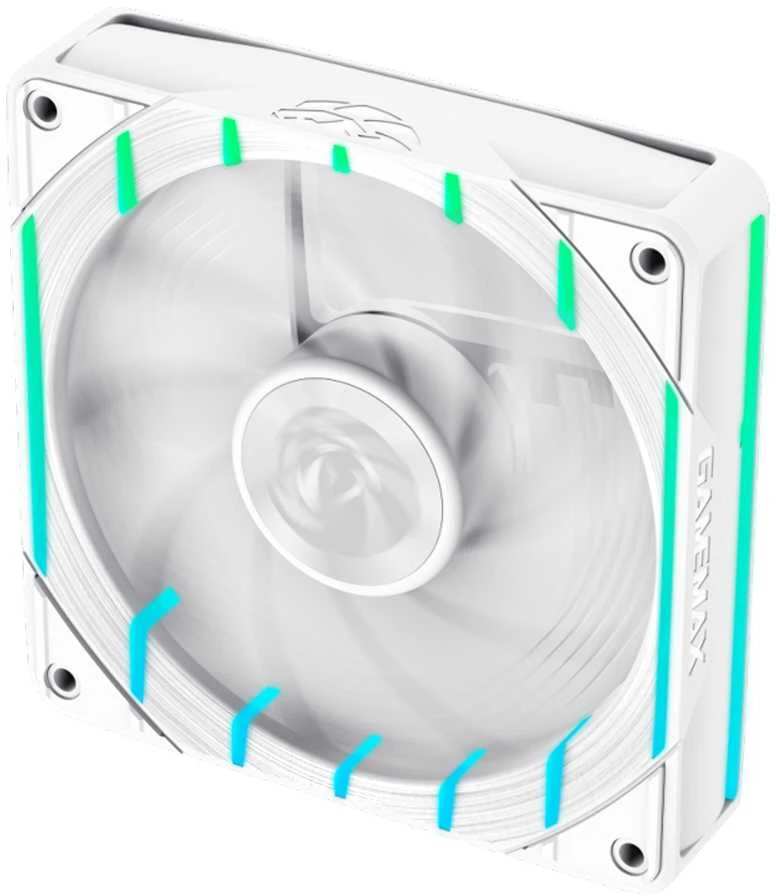 „Gamemax“ korpuso ventiliatorius | TORNADO T12 ARGB-RW | Baltas