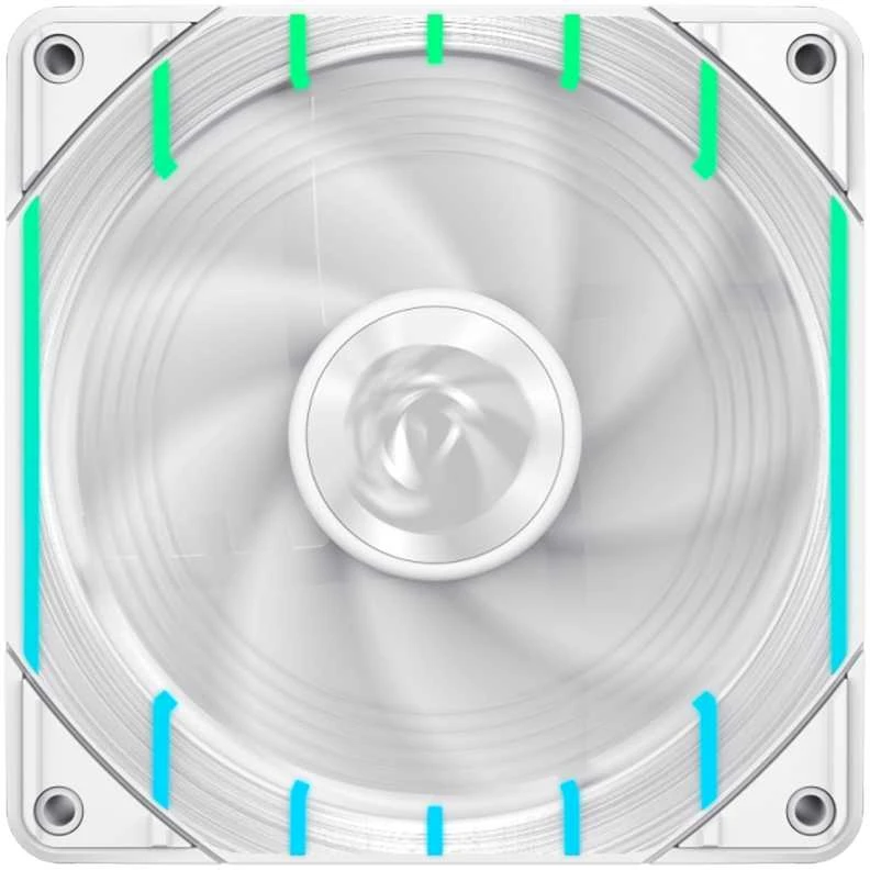 „Gamemax“ korpuso ventiliatorius | TORNADO T12 ARGB-RW | Baltas