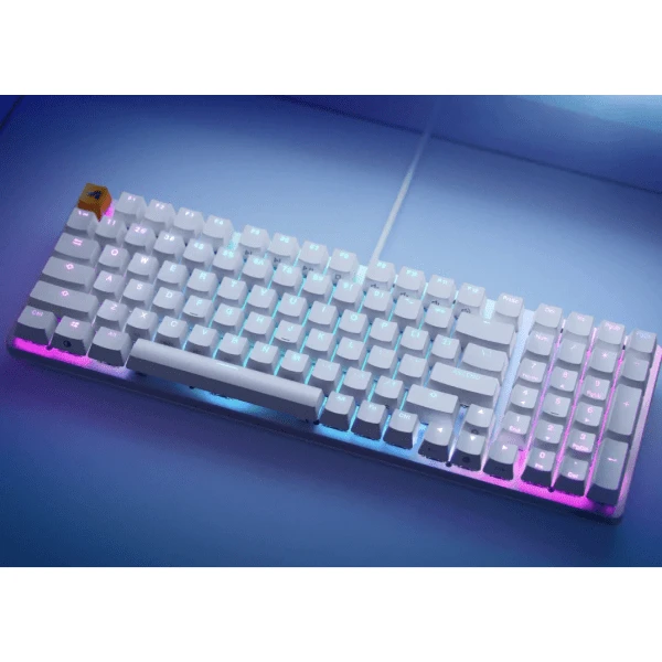 Klaviatūra Glorious PC GMMK 2 Glorious Fox Linear EN, balta
