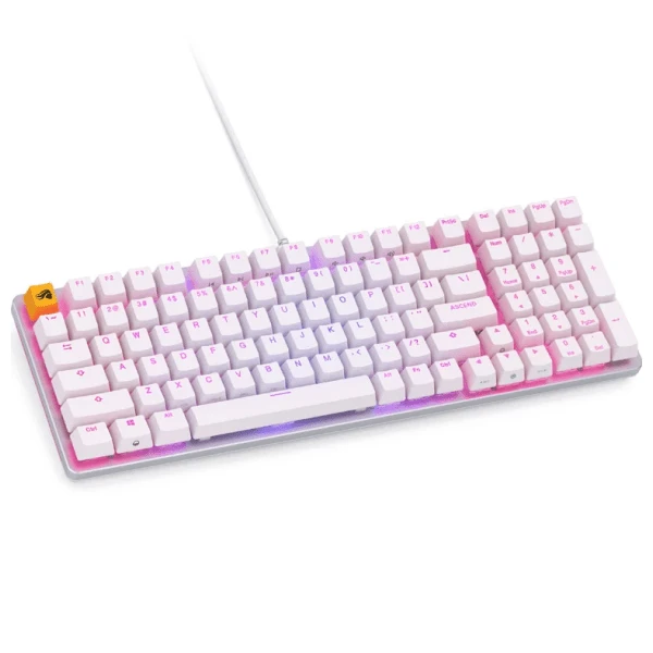 Klaviatūra Glorious PC GMMK 2 Glorious Fox Linear EN, balta
