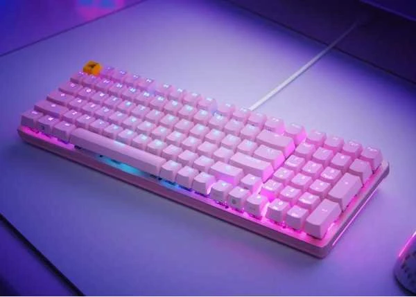 Glorious GMMK 2 Full-Size Klaviatūra - Barebone, ANSI išdėstymas, pink