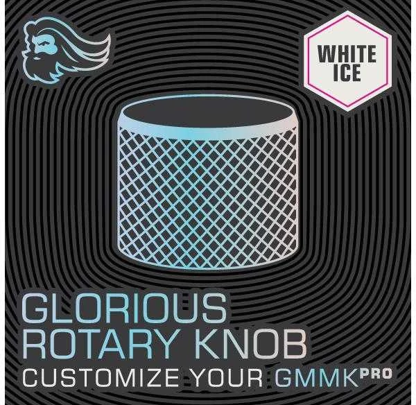 Glorious GMMK PRO Rotary Knob, White Ice