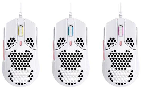 HyperX Pulsefire Haste žaidimų pelė, Balta