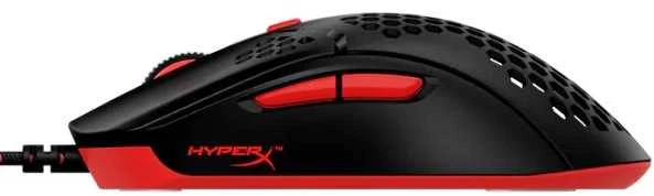 Žaidimų pelė HyperX Pulsefire Haste, Juoda/Raudona