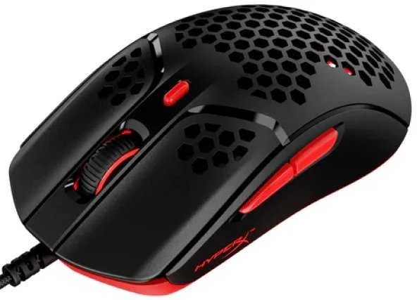 Žaidimų pelė HyperX Pulsefire Haste, Juoda/Raudona
