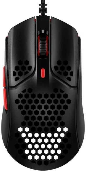 Žaidimų pelė HyperX Pulsefire Haste, Juoda/Raudona